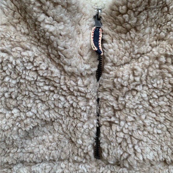 COPPER KEY Sherpa pullover, tan, medium - Picture 6 of 7